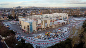 The new Sandwell Aquatics Centre is taking shape in Smethwick.