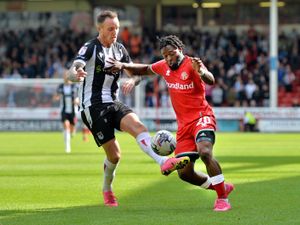 Supporting image for story: Walsall's Aramide Oteh set for spell on the sidelines 