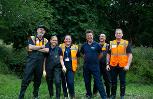 River rangers have reached 10,000 visits. This week a ranger has visited the Welsh Bridge, Ironbridge and the Leighton Bends in Shropshire.