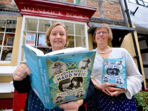 Supporting image for story: Hometown launch for Shropshire author's debut book