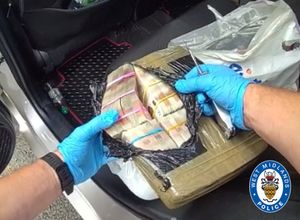 Cash has also been seized. Photo: West Midlands Police