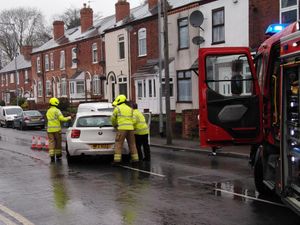 Supporting image for story: Emergency crews at two-car smash in Walsall