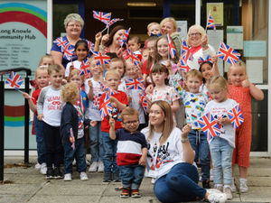Supporting image for story: Children enjoy a royal get together at Jubilee inspired tea party 