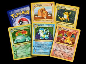 Supporting image for story: Rare first edition Pokemon cards could fetch £35,000 in Staffordshire auction