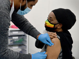 Supporting image for story: New Wolverhampton vaccination hub opens with capacity to treat 1,000 a day