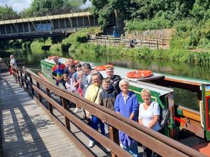 Supporting image for story: Families enjoy free narrowboat trip hosted by LGBT+ group in Wolverhampton