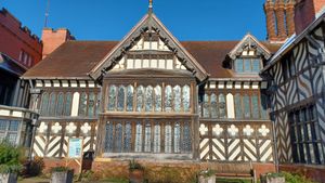 The South elevation of the house after the project was finished