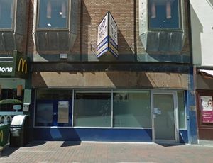 A Google Street View Image Showing The Previously Vacant Shop Unit Now Occupied By Cards Direct In Greengate Street Stafford. Free for use by all LDRS partners