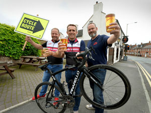 Supporting image for story: Pedal and a pint in charity cycle ride for Severn Hospice