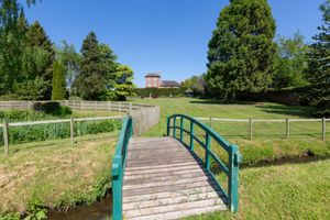 A stream runs through the property's grounds. Picture: Rightmove/Savills.