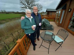 Supporting image for story: A holiday at last as early birds visit caravan park on Wales/Shropshire border