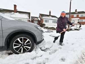 Supporting image for story: Storm Goretti in Shropshire Friday RECAP: Travel warnings and events cancelled as snow remains