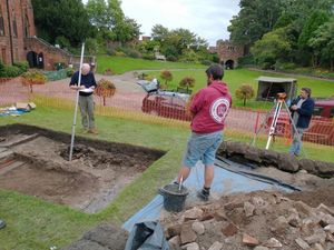 Supporting image for story: More historical secrets discovered at Shrewsbury Castle dig