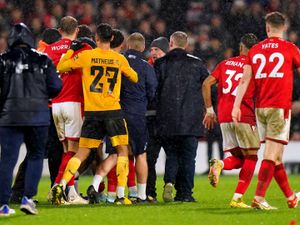 Supporting image for story: Wolves and Nottingham Forest charged over cup melee