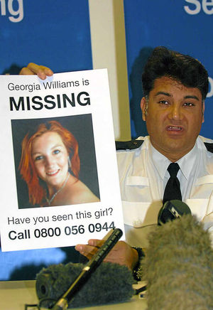 Superintendent Nav Malik appeals for help to trace Georgia