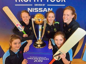 Supporting image for story: Wolverhampton Girls School bowled over by World Cup