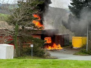 Supporting image for story: Fire destroys unit on industrial estate