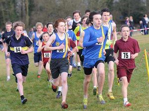 Supporting image for story: Shropshire Cross Country runners brave the mud