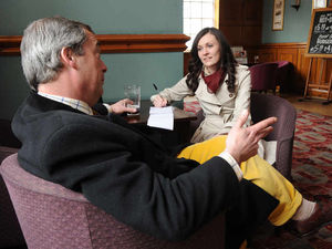Supporting image for story: This charming man; the real Nigel Farage