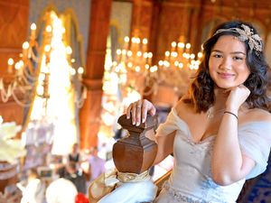 Supporting image for story: Blushing brides flock to Wolverhampton wedding fair 