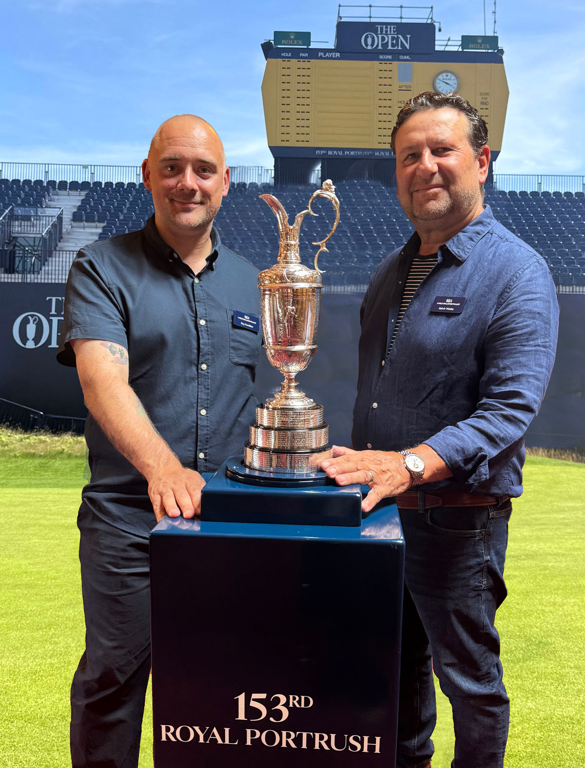 Bridgnorth golfers take on the Open course at Royal Portrush