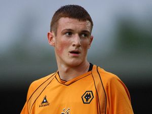 Lee Collins, picture playing for Wolves against Hednesford in 2006