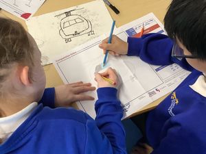 Supporting image for story: Pupils reach for the stars with rocket-building challenge