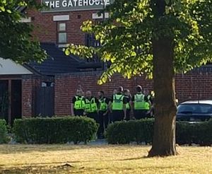 Officers have been speaking to witnesses and watching CCTV footage. Photo: John Cullen