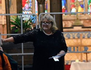 Compere Susan Blower