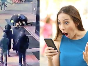 Supporting image for story: New York police search for couple who lost engagement ring down a grate