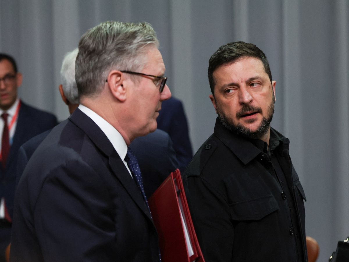 Starmer &lsquo;ready to progress&rsquo; plans to spend frozen Russian assets on Ukraine loan