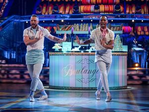 Supporting image for story: Bake Off star John Whaite tops Strictly leaderboard with bakery-themed routine