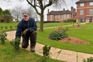 Paul Chandler, a groundsman at the hotel