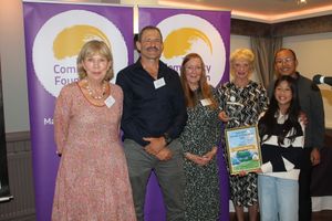 Winners of the 2025 awards Alrewas with the main sponsor Nick Owen from The Owen Family Trust
