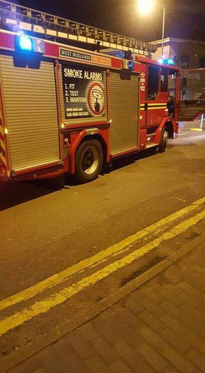 Firefighters at the scene, picture: Scott Southey