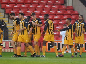 Supporting image for story: Walsall Senior Cup final: Rushall Olympic 2-2 Walsall Wood (Rushall win 4-3 on penalties) - Report and pictures 
