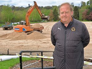 Supporting image for story: Wolves install new pitches to improve passing game