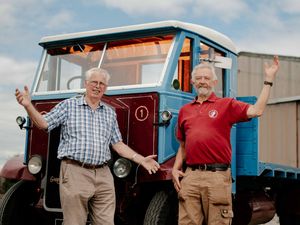 Supporting image for story: Tony gears up for appearance at vintage vehicle show in Shrewsbury