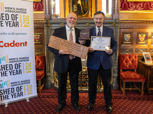 Supporting image for story: A shed experience as Shropshire Men's Sheds scoop top awards with Shrewsbury topping the pile