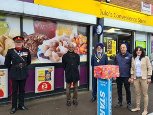 Supporting image for story: Telford store raises £1,850 to help youngster who needs special wheelchair