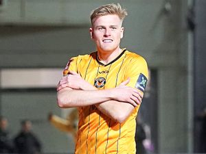 Supporting image for story: Powys' Newport County striker Will Evans won’t go back to the farm after Manchester United goal