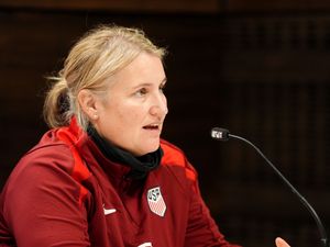 Supporting image for story: USA boss Emma Hayes hopes England clash can be a celebration of women’s football