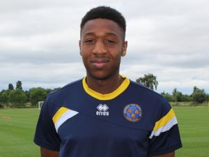 Supporting image for story: Ebou Adams happy to get a taste of action for Shrewsbury Town