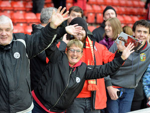 Supporting image for story: Walsall 1 Northampton 0 - Fan Gallery