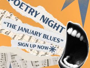 Supporting image for story: 'The January Blues' - Walsall poetry night