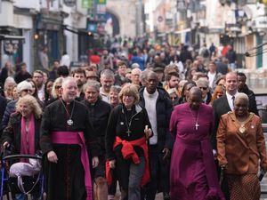 Supporting image for story: Archbishop of Canterbury ‘relieved’ to complete six-day pilgrimage