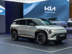 Supporting image for story: Kia EV3, EV4 and EV5 get hot ‘GT’ makeover