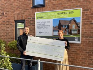 Supporting image for story: Developers give £1,500 to support families after baby loss in Shropshire