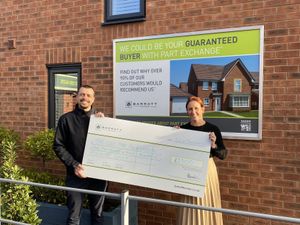 Supporting image for story: Developers give £1,500 to support families after baby loss in Shropshire